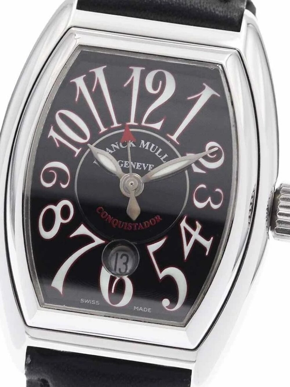 FRANCK MULLER Conquistador 8002LSC Date Black Dial Automatic Ladies Watch_954743